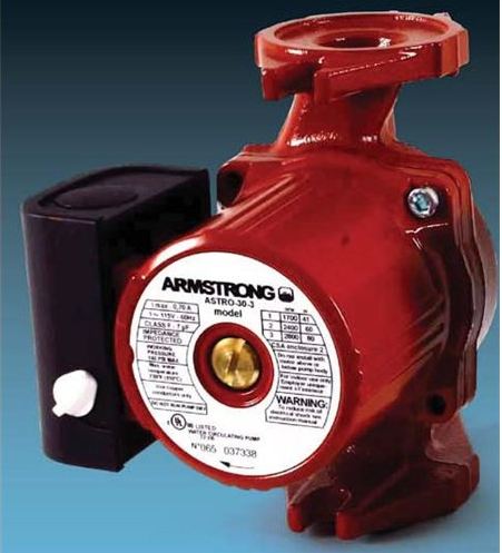 Armstrong Astro 2 Series - 225BS 1/2 SWT - 3-Speed Wet-Rotor Circulator - 1/2
