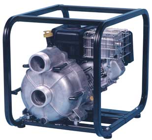 Zoeller Model 320, 321, 322, 323 Engine Driven Trash Pumps - 3 1/2 HP & 5 HP