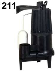 Zoeller Aqua Mate Model 211 - .4 HP - 115 Volt Submersible Pump