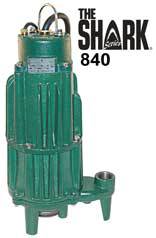 Zoeller Shark Series 840 Reversing Grinder