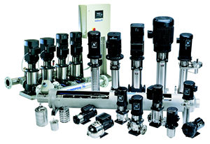 Grundfos CR, CRI, CRN Series Stainless Steel Pumps