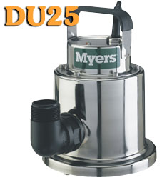 Myers DU25 - 1/4 HP Stainless Steel Utility Pump