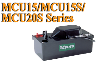 Myers MCU15 MCU15S MCU20S Series Condensate Pump