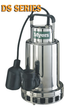 Myers DS Series - 1/3 - 3/4 HP SS Sump Pump