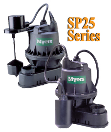 Myers SP25 Series - Residential Sump Pumps