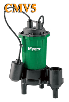 Myers CMV5 Series - 1/2 HP Residential Sewage Pump