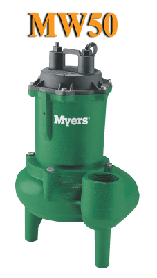 Myers MW50 Series -  Light Commercial Sewage Pump