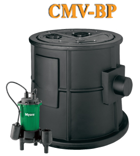 Myers BasinPro45 Gallon Packaged Sewage Pump System