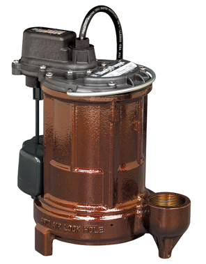 Liberty 250 Series 1/3 hp Cast Iron Sump Pump