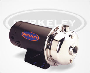 Berkeley B82412 SSCX Series-3/4 HP-Stainless Steel Impeller Pumps