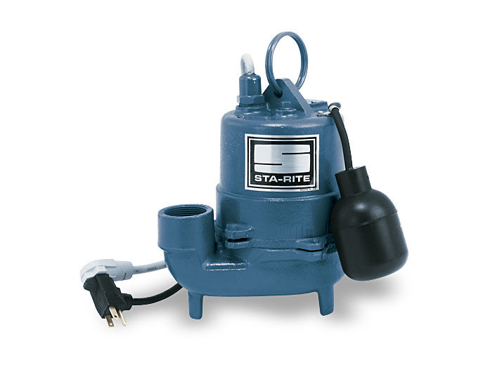 Sta-Rite High-Temperature Effluent Pump 1/3 HP, Cast Iron T