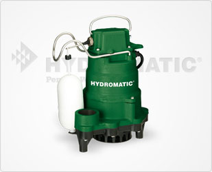 Hydromatic  1/3 HP Cast Iron Sump Pumps