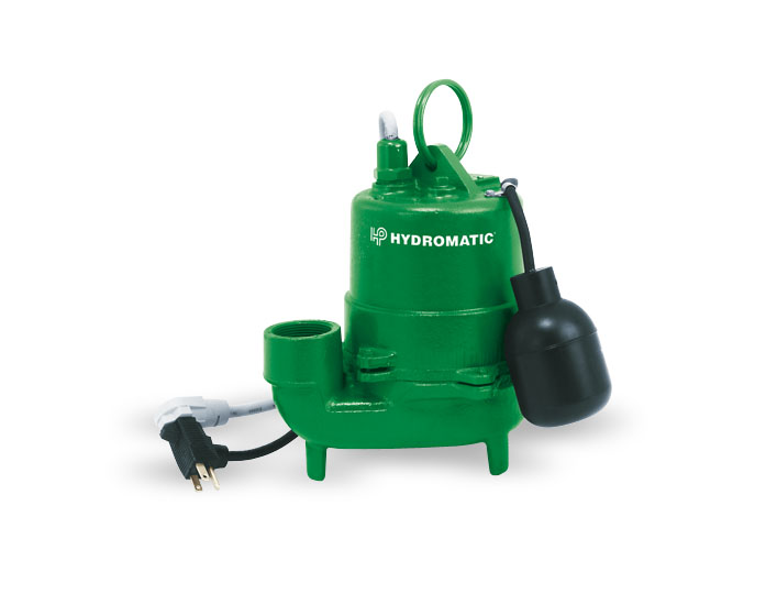 Hydromatic  1/3 HP High-Temperature Cast Iron Sump Pumps 