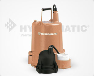 Hydromatic 1/2 HP Cast Iron / Naval Bronze Effluent Pumps 