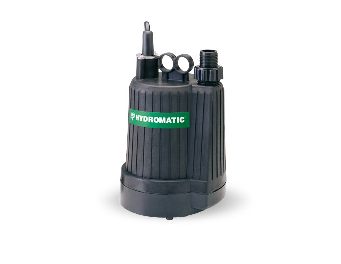 Hydromatic 1/6 HP Utility Water Removal Pump 