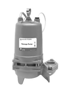 Goulds Submersible Sewage Pumps - 60 Hz WS1038B
