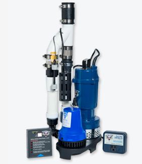 Pro Series PHCC Combination Primary and Backup Pump System 